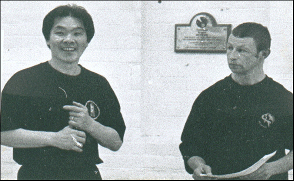 Grandmaster William Cheung and Master Mark Clark